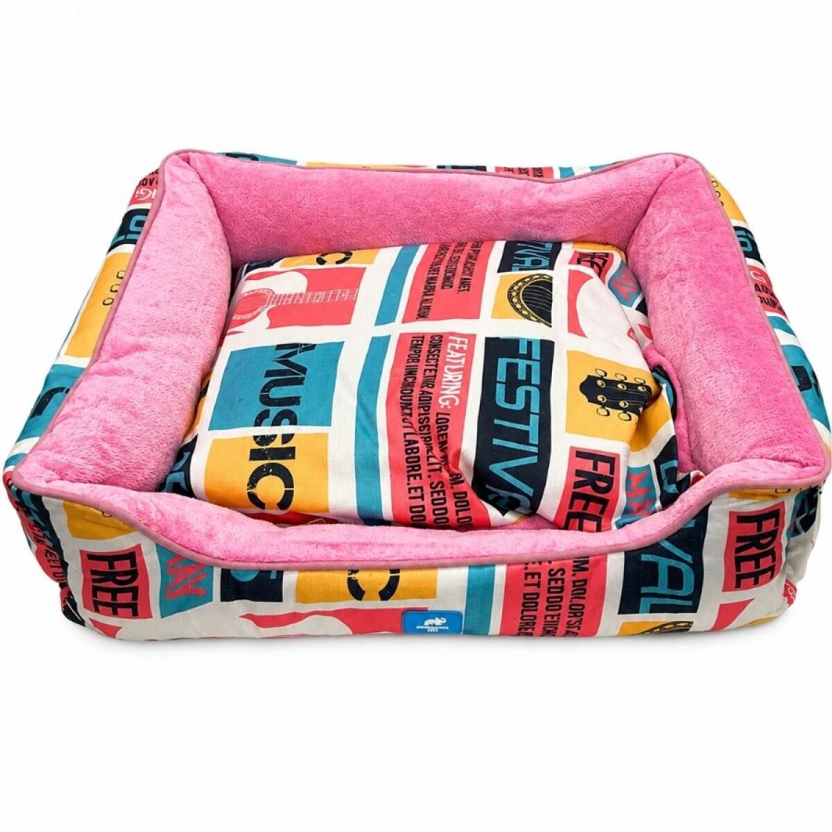 CAMA PARA MASCOTA M ANIMAL PLANET - PINK 2 
