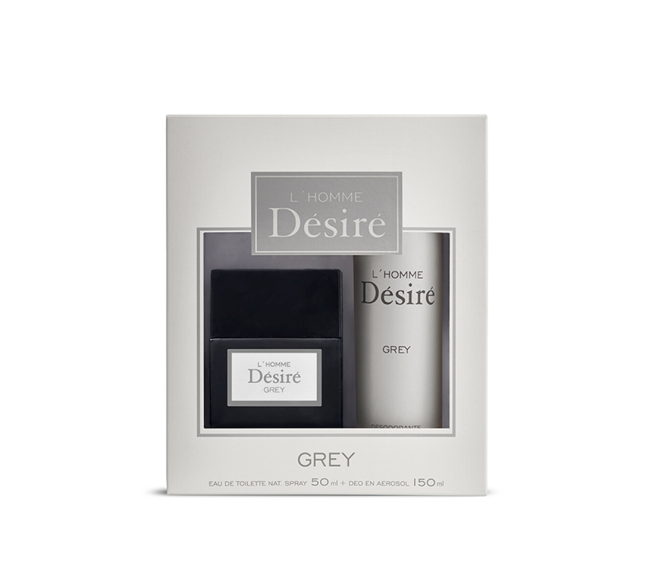 Désiré L´Homme estuche edt 50 ml + deo - Grey 