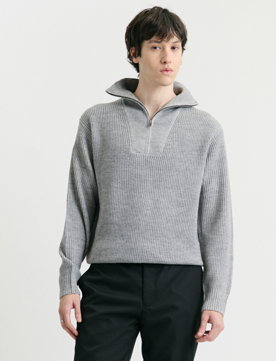 470984 REMERA HARRY Gris Medio