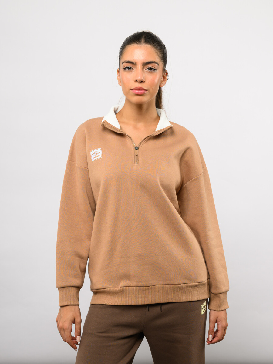 Buzo Medio Cierre Terra Umbro Mujer - 00h 