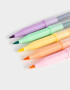 Resaltadores Set Grande Set De 6 Resaltadores Punta Pincel - Combinacion Multicolor