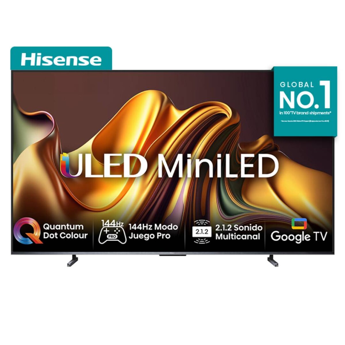 Smart TV Hisense 100 MiniLED (144 Hz) Serie U8K - 100U8K 