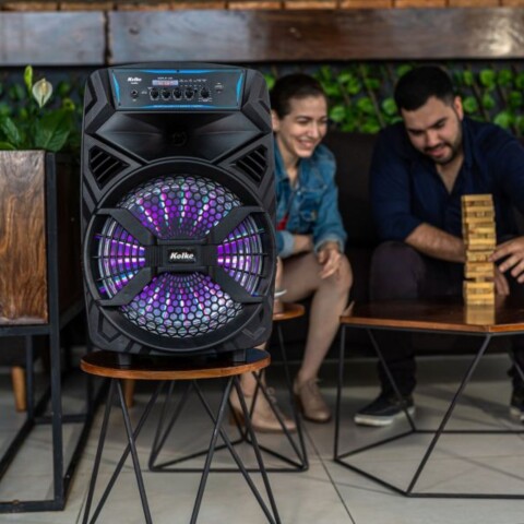 Parlante Kolke Neptune KPB-496 Bluetooth 12" 220W TWS Karaoke Radio FM Parlante Kolke Neptune KPB-496 Bluetooth 12" 220W TWS Karaoke Radio FM