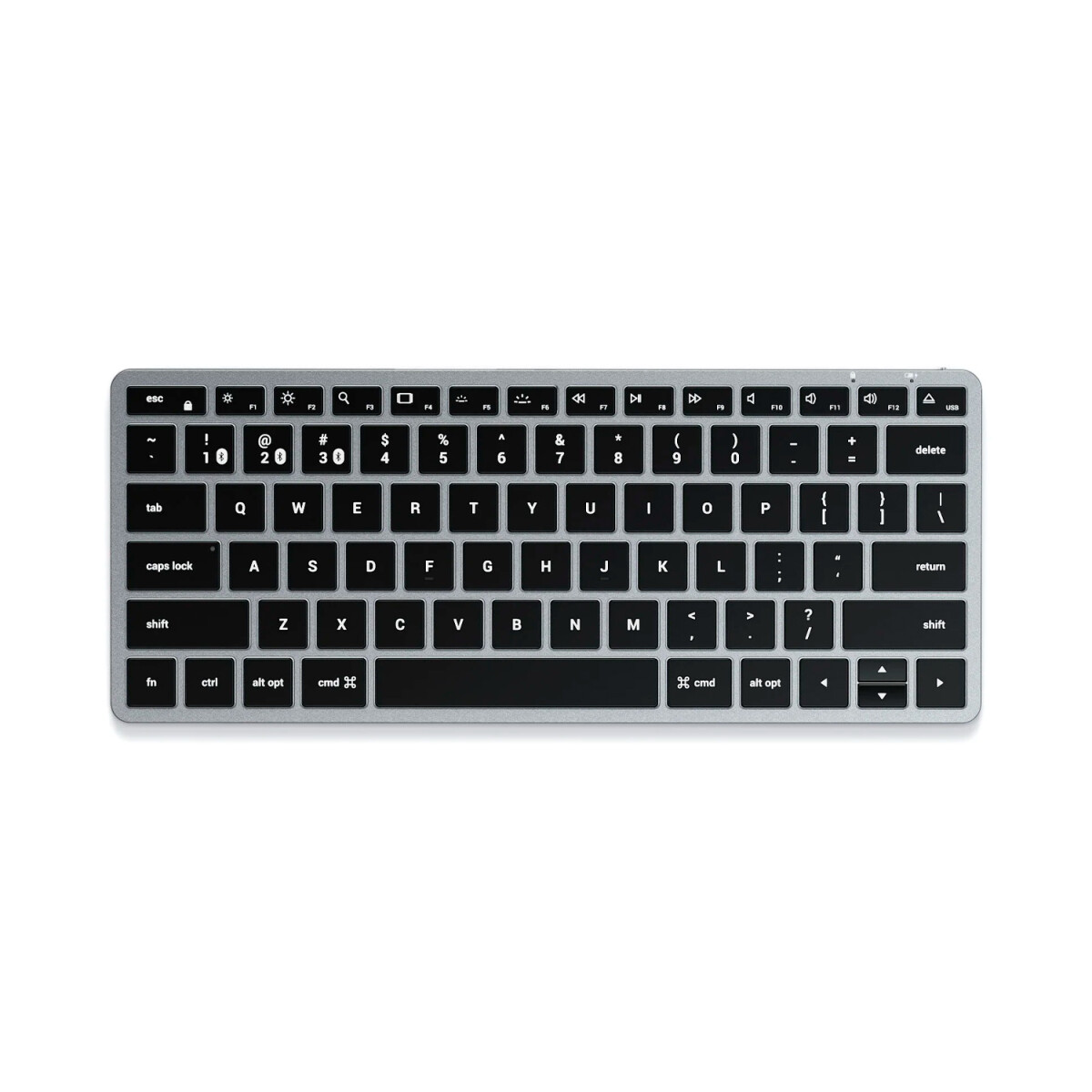 Satechi Teclado Slim X1 Bluetooth Silver 