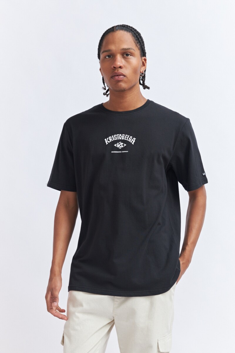 REMERA MIAMI - NEGRO 