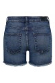 Short Blush Dark Blue Denim