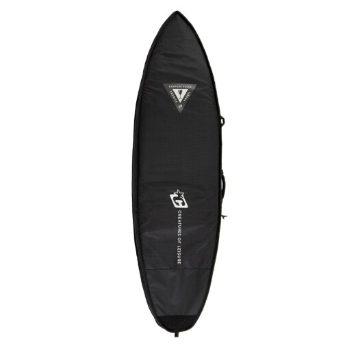 Funda Creatures Shortboard Double Dt2.0 6'7" : Black Silver Funda Creatures Shortboard Double Dt2.0 6'7" : Black Silver