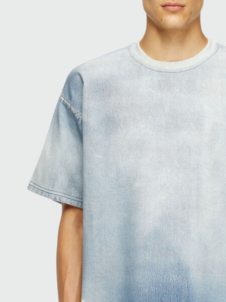 DIESEL - Remera D Box Jogg Blanco