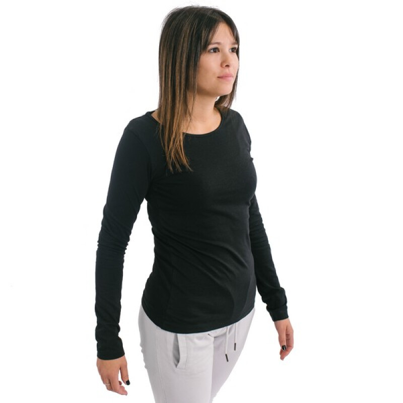 Remera Muvem Basica Donna de Mujer - WMU21005 Negro