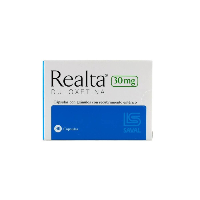 REALTA 30 MG. CJ X 30 CÁPS. única