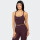 Top Fabletics Built In Bra Marrón