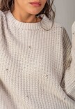 Sweater Brillo Beige