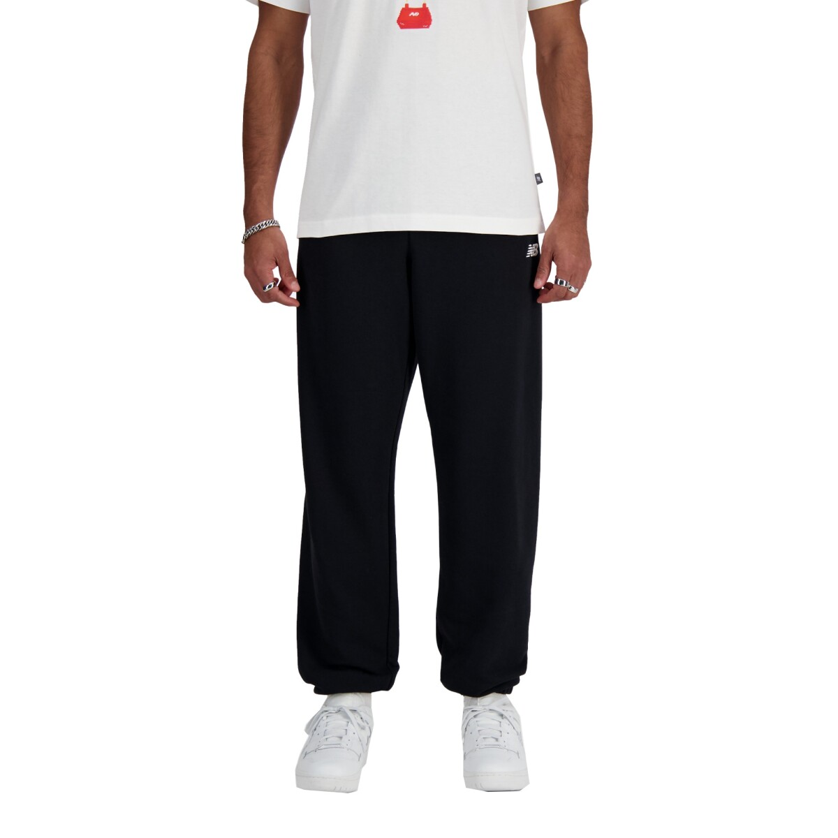 Pantalón New Balance de Hombre -Sport Essentials- MP41519BK - BLACK 