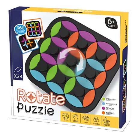 Juego de Mesa Puzzle Rotativo de Colores 001