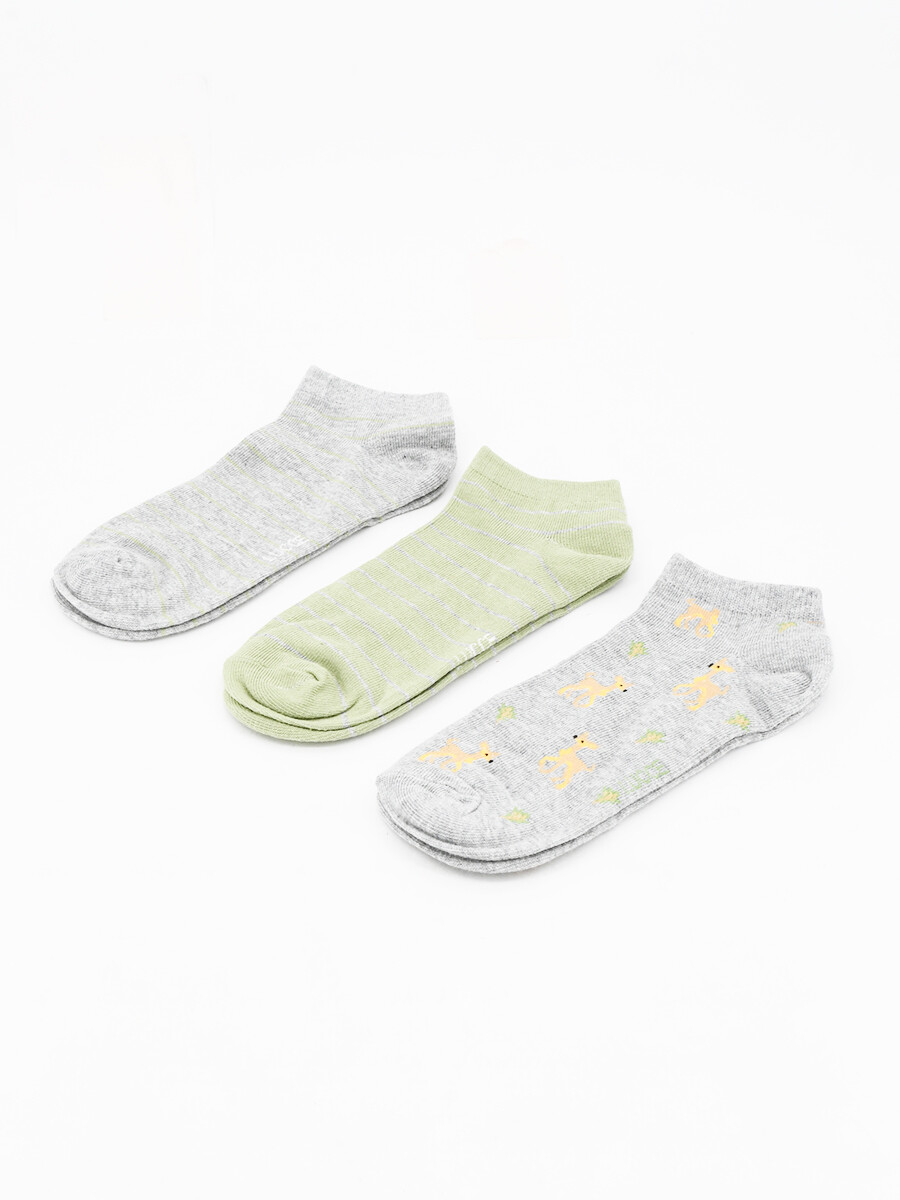 SOQUETES PACK X 3 - VARIANTE 5 