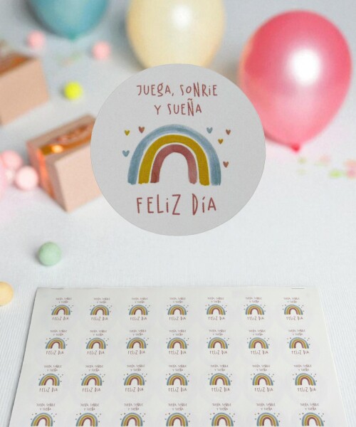 Stickers día del niño plancha DISEÑO 6