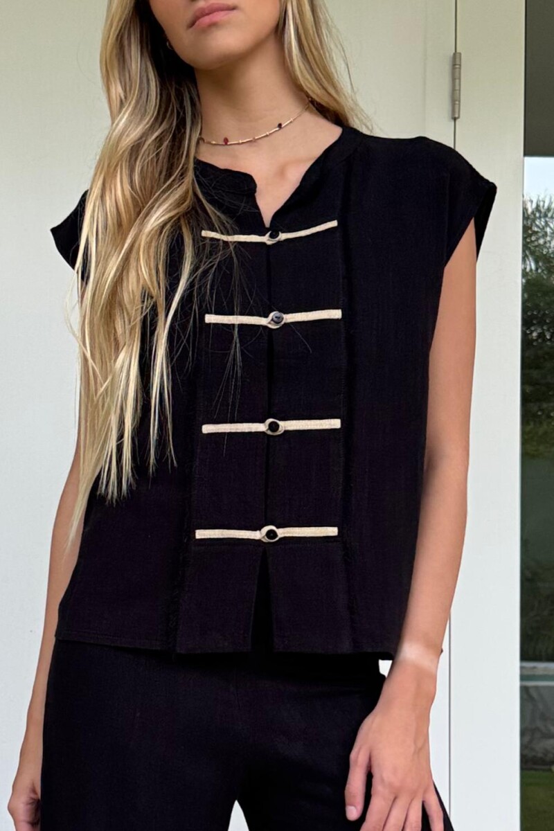 Blusa Noah - Negra 