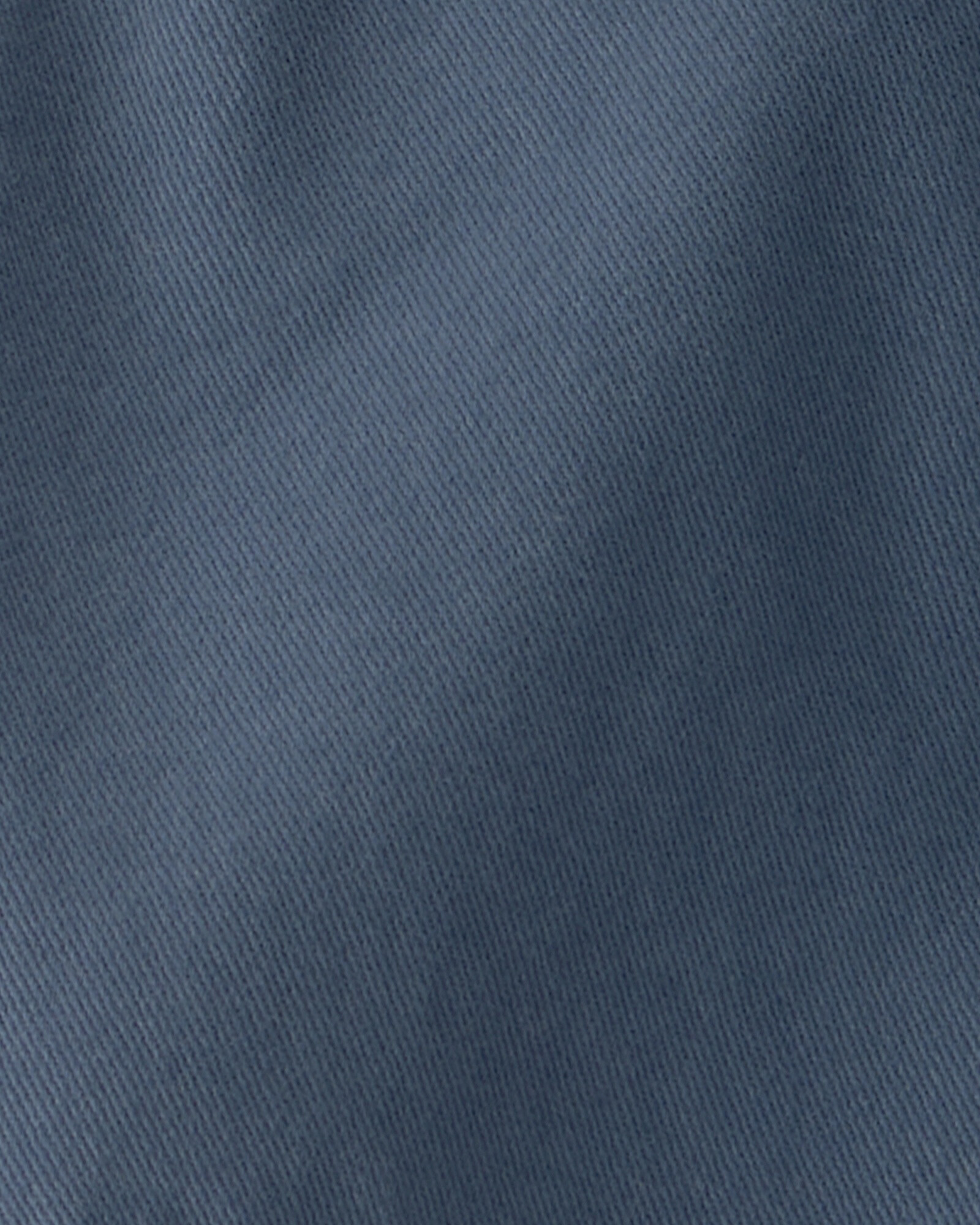 Set dos piezas de algodón, short azul y remera polo crema Sin color