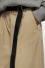 WIDE PANTS TWILL Beige