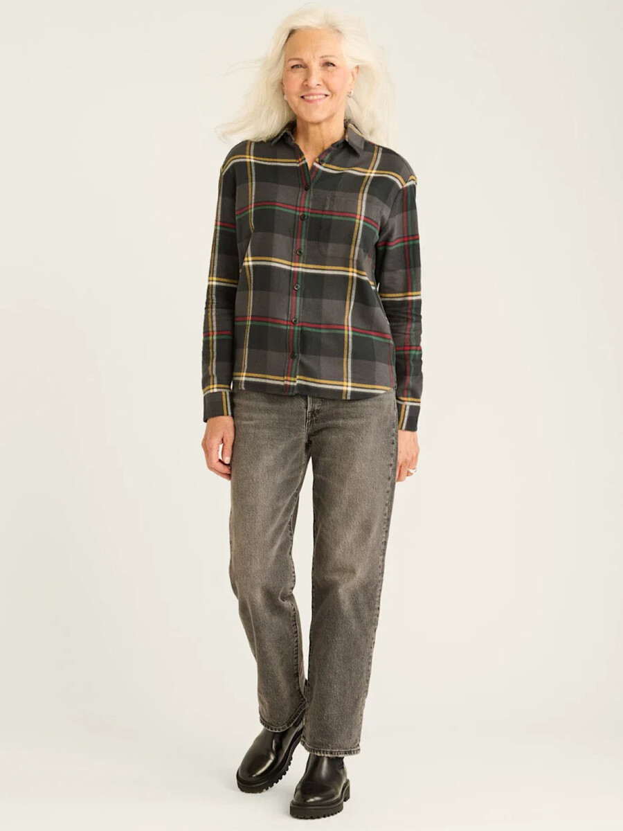 BOYFRIEND FLANNEL SHIRT 