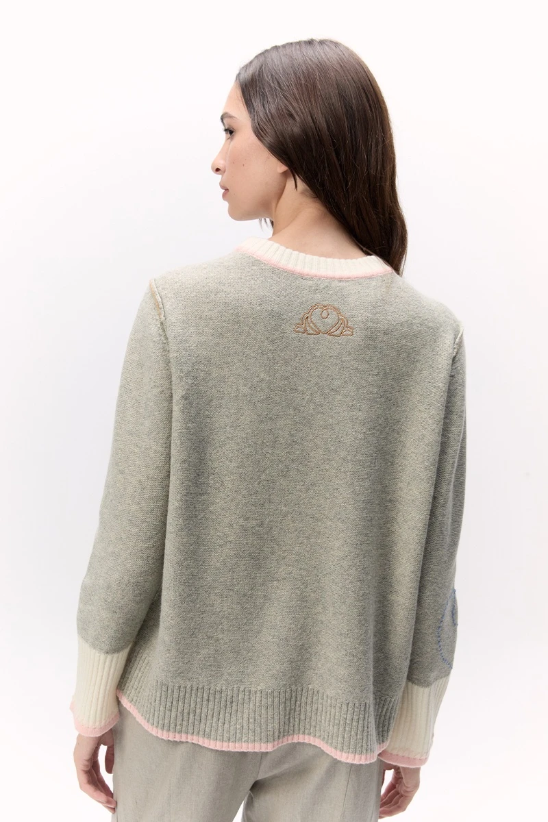 Sweater Senderos Crudo