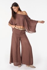 Blusa Beach Chocolate
