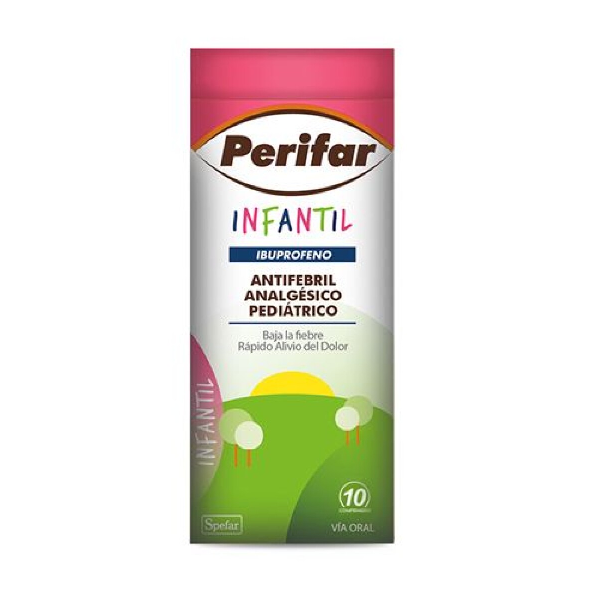 Perifar Infantil 10 Comprimidos 
