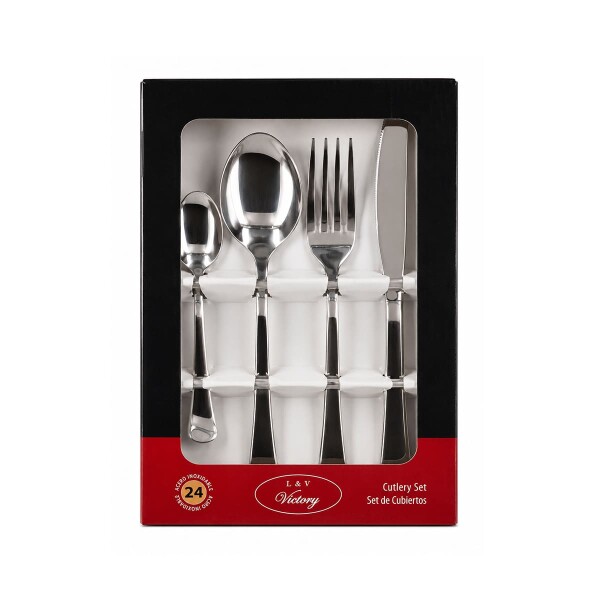Set galassia 24 pzas acero 1100-12/24 Set galassia 24 pzas acero 1100-12/24