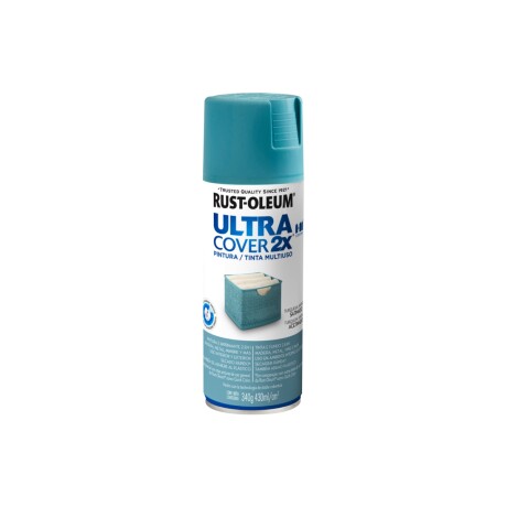 Ultra Cover 2X Pintura Multiuso Satinado Turquesa