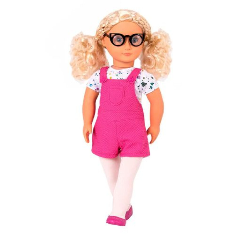 SET ROPA - ENTERITO FUSCIA Y LENTES - OUR GENERATION Set Ropa - Enterito Fuscia Y Lentes - Our Generation