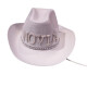 Sombrero Cowboy NOVIA BLANCO