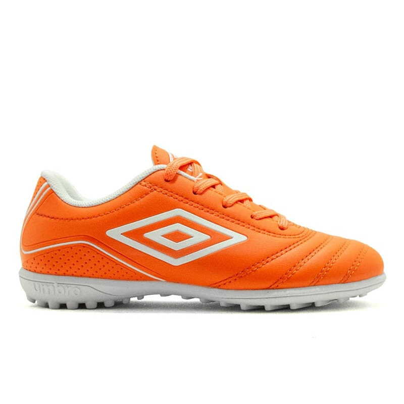 Championes Umbro de Fútbol 5 Classico II de Niños - 20206074 Naranja-blanco