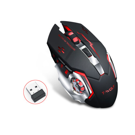 MOUSE GAMER INALAMBRICO TWOLF - Q13 - NEGRO MOUSE GAMER INALAMBRICO TWOLF - Q13 - NEGRO