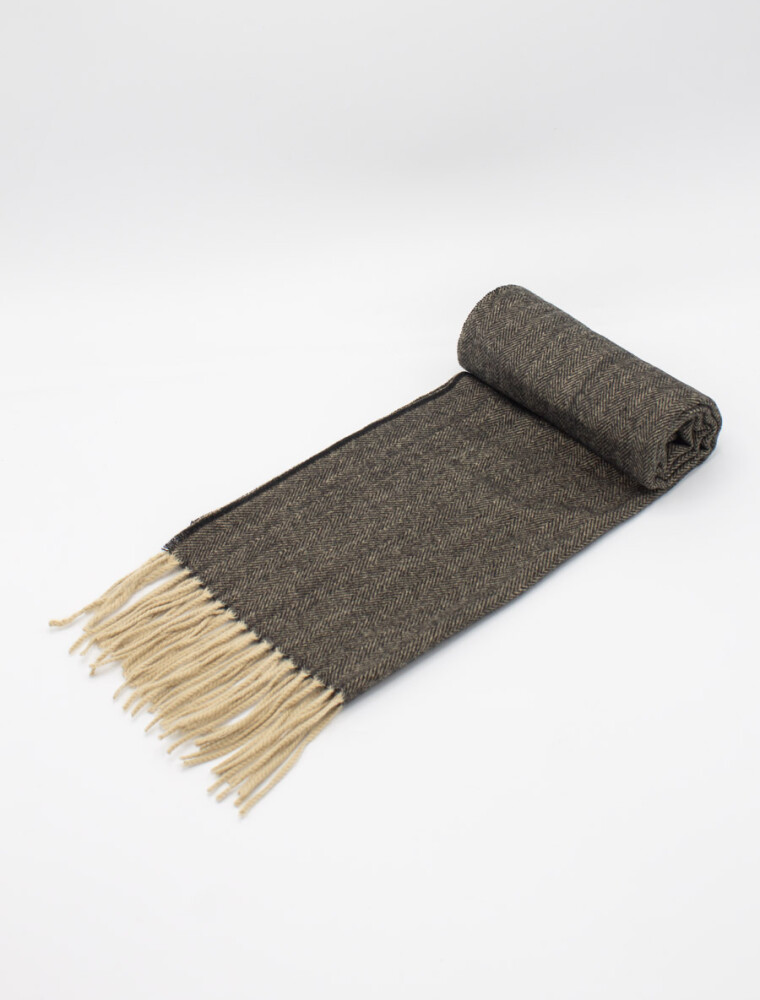 Bufanda Tejida Marron