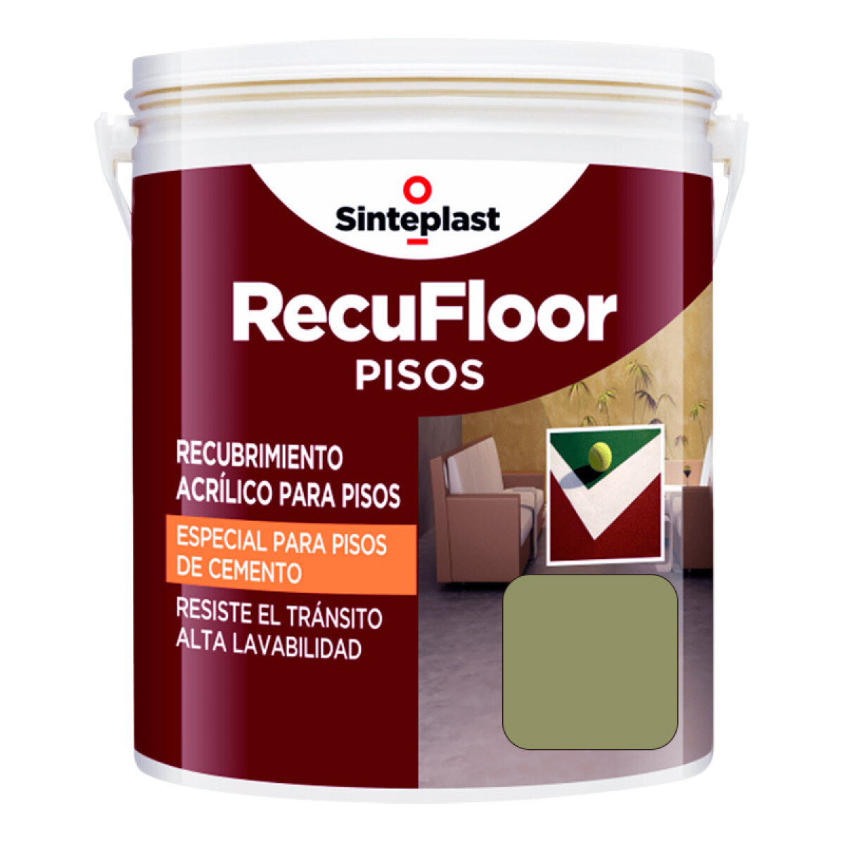 Recufloor Pisos al agua - Cemento 