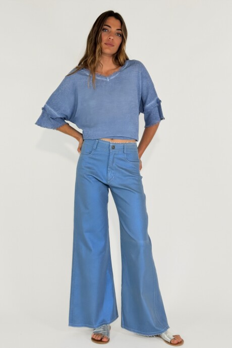 PANTALON GOLDEN Turquesa