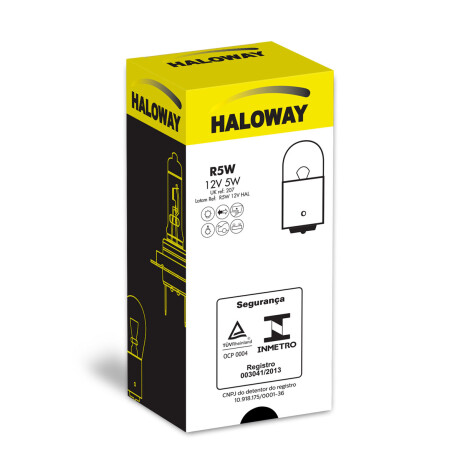 LAMPARA - R5W 12V =00304 HALOWAY LAMPARA - R5W 12V =00304 HALOWAY