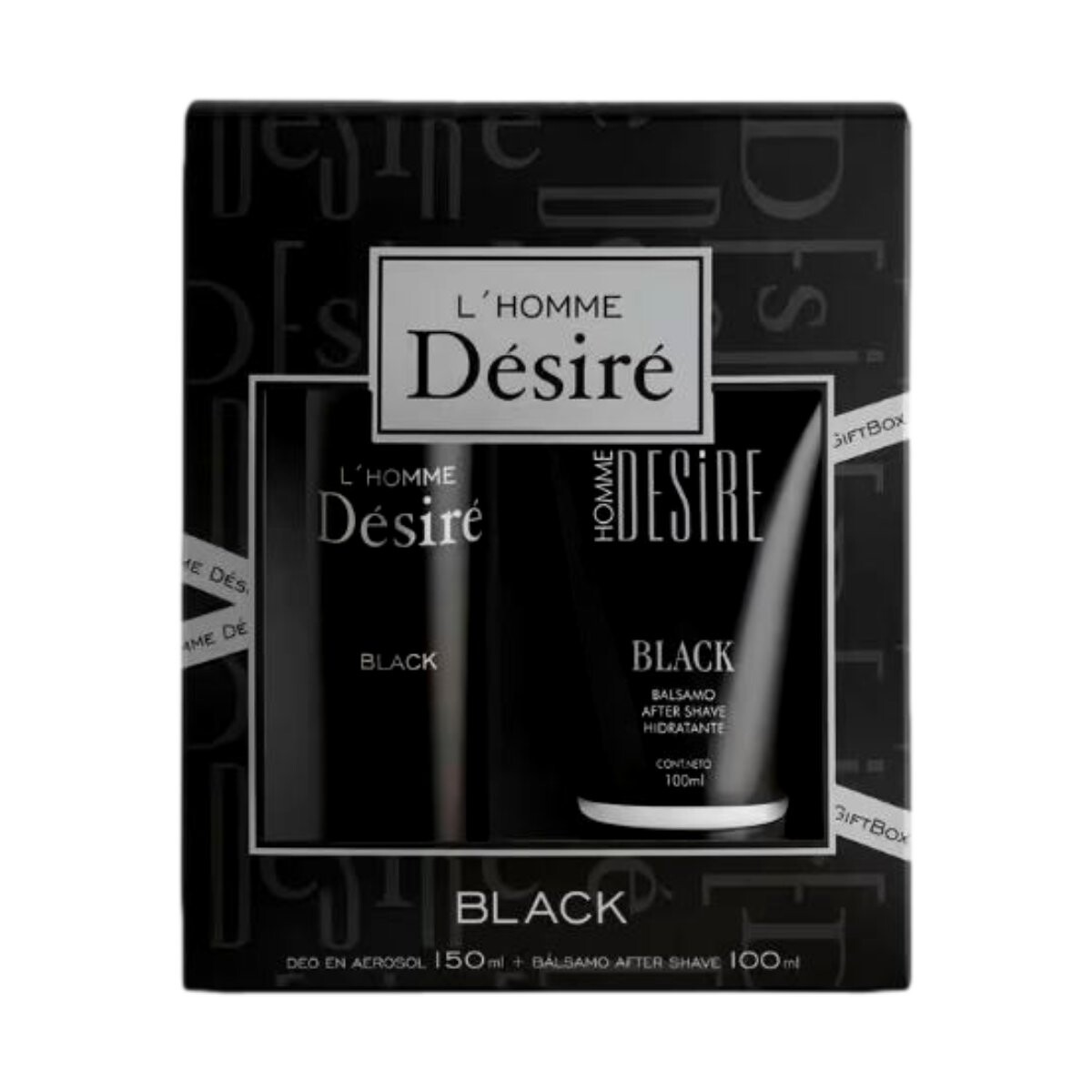 PACK DESIRE BLACK DEO 150ML + BALSAMO 100 ML 