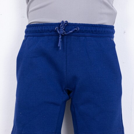 Short MM Moda Niño Deportivo Azul S/C