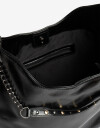 Shopper Navidad Shopper Efecto Satinado Negro - Negro