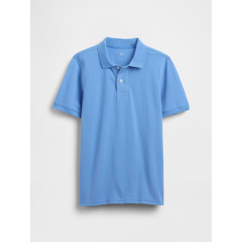 V-FRCH SS LOGO POLO BEACH BALL BLUE