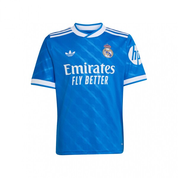 CAMISETA NIÑO adidas TERCERA EQUIPACION REAL MADRID 25/26 Blue
