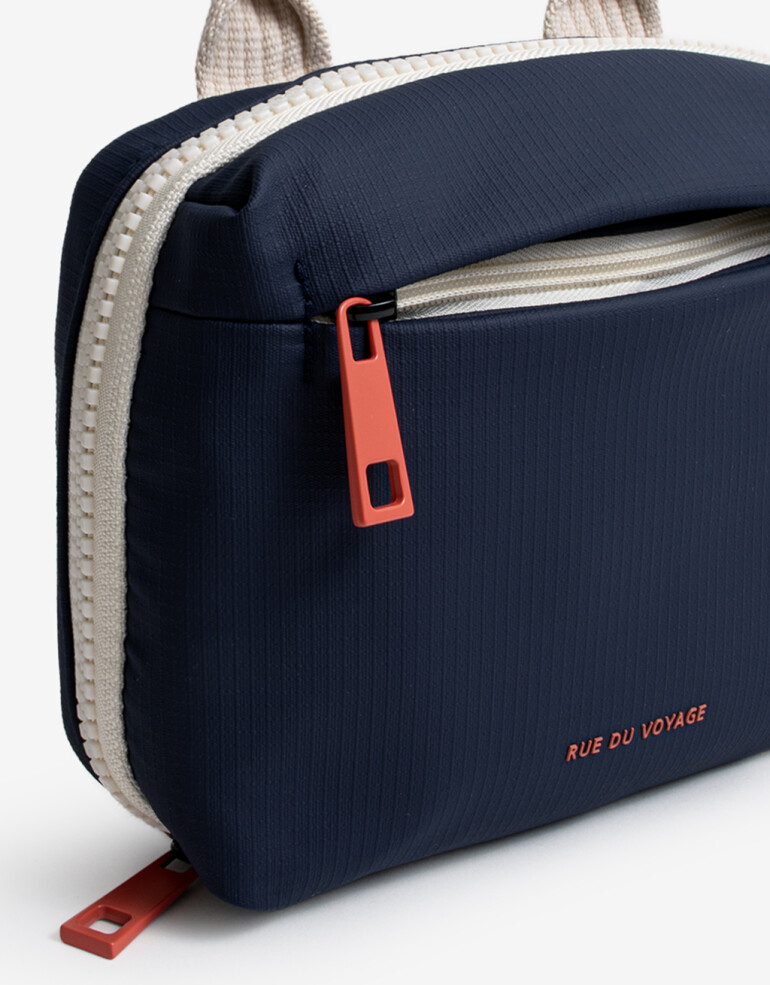 Porta Cosméticos Engomado Porta Cosméticos Rue Du Voyage - Azul Marino