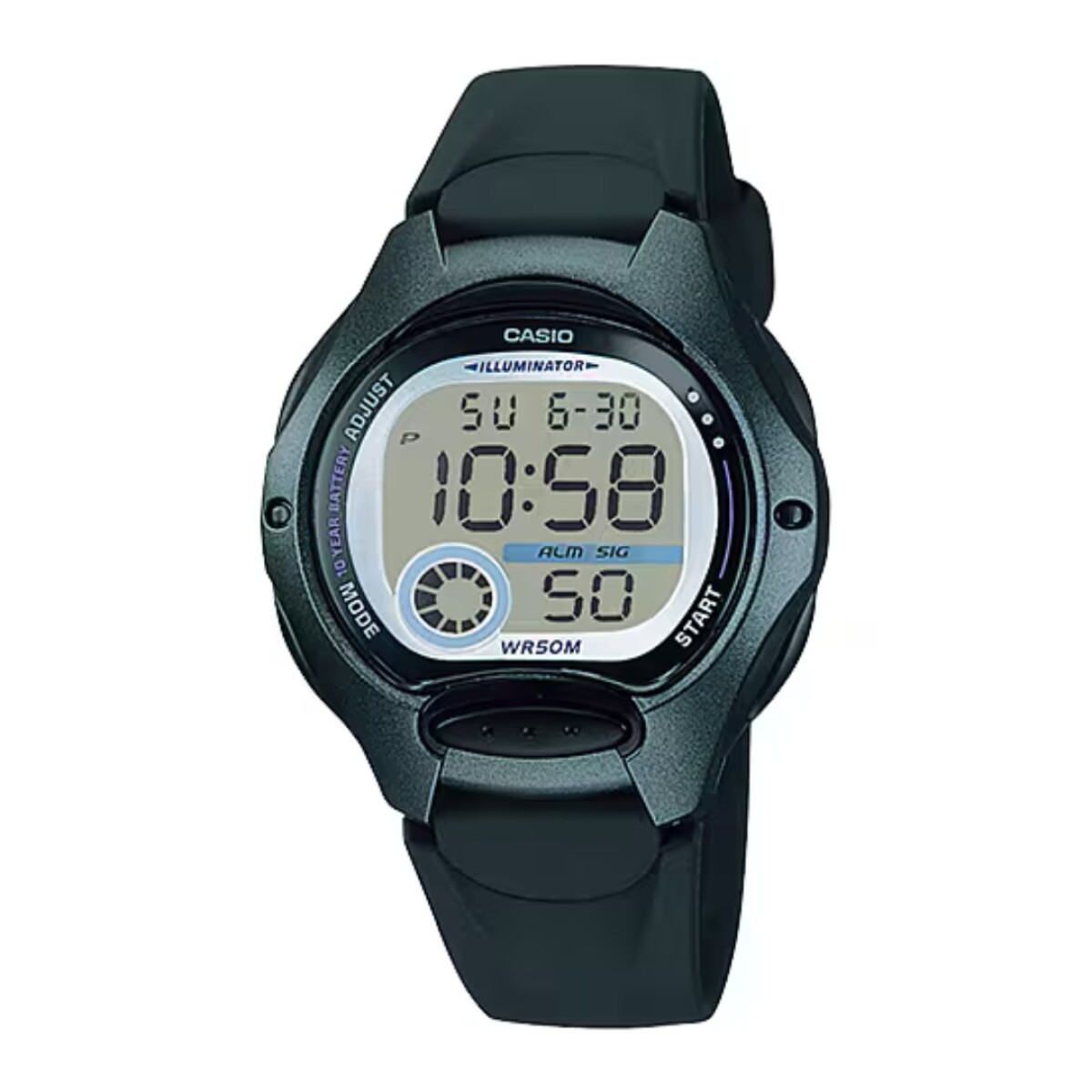 Reloj Casio LW200-1AV para niños - Negro 