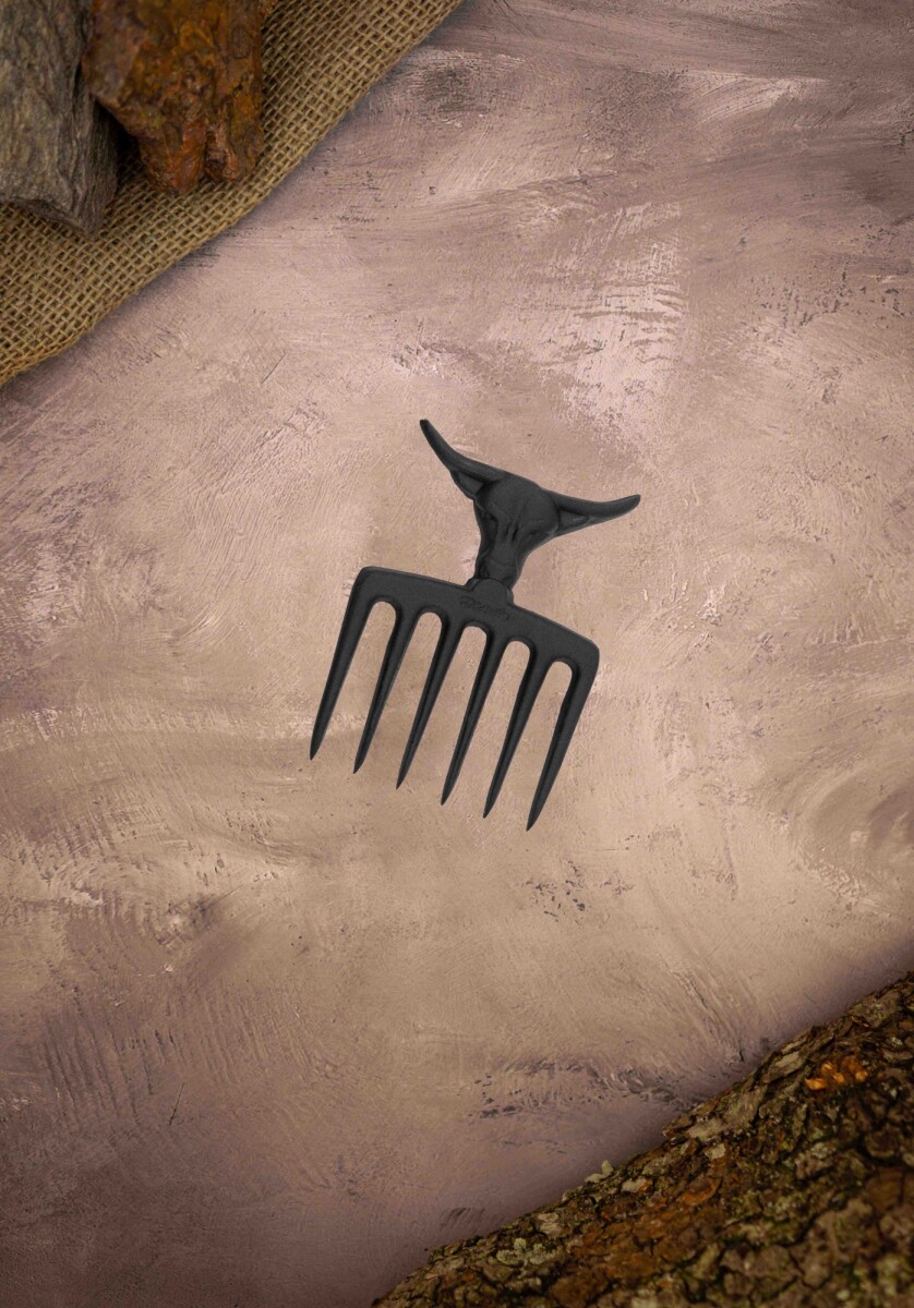 Garra de oso pintada 