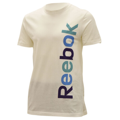 Remera Reebok B RBK GR Deportiva Casual Para Niños y Jóvenes Blanco