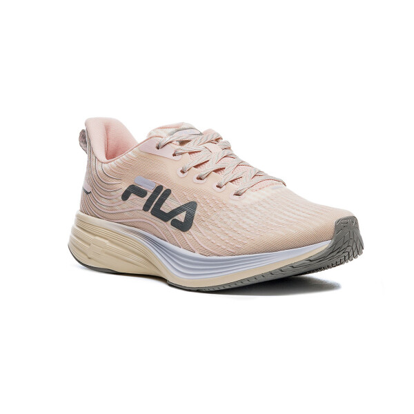Championes Running Mujer Fila Racer Curve 2 Rosa Claro-gris
