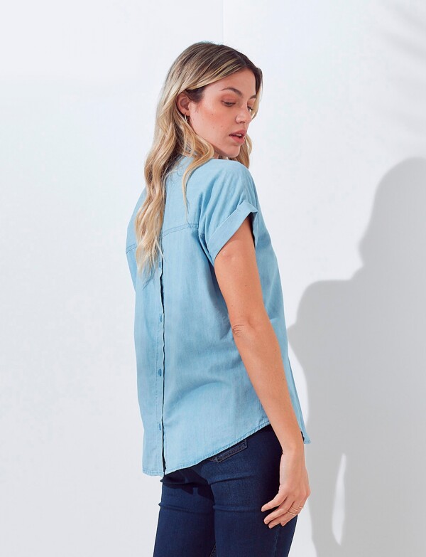 Blusa Algodon JEAN CLARO