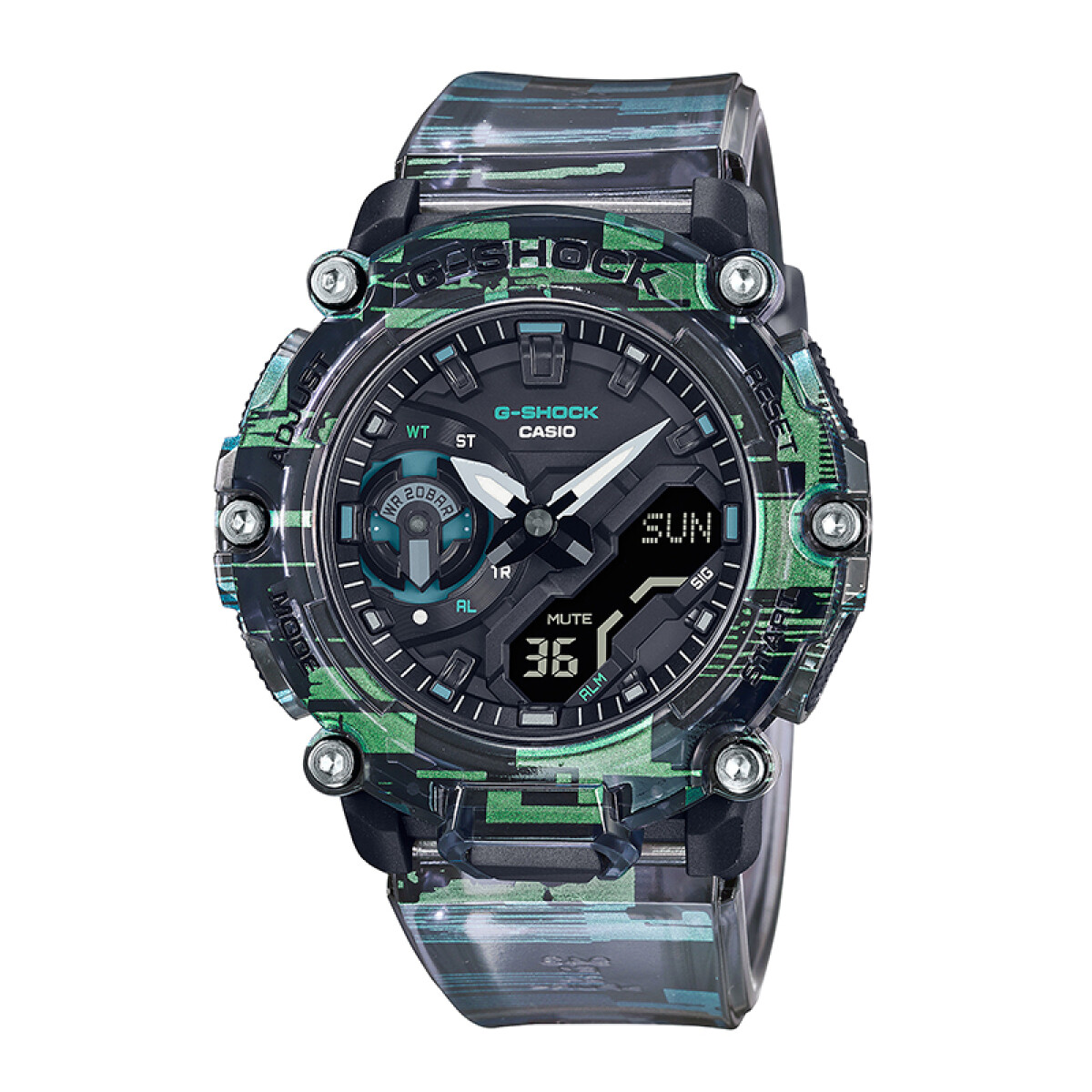 Reloj G-Shock deportivo Digital Glitch 