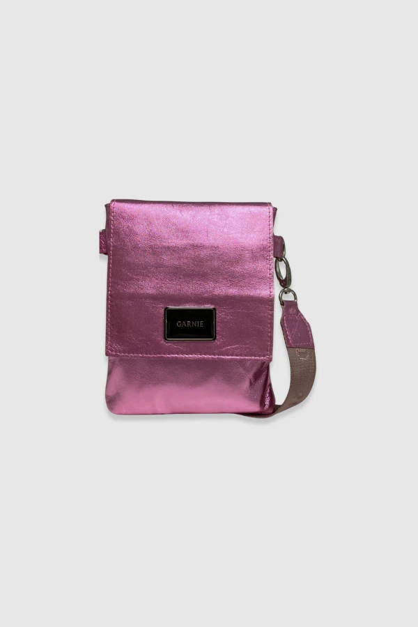 Bandolera Emma Rosado Metalizado